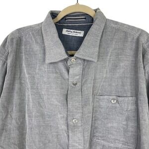 NEW Tommy Bahama Mens Size 2XLB Coastline Corduroy Button Up Shirt Cotton Stripe